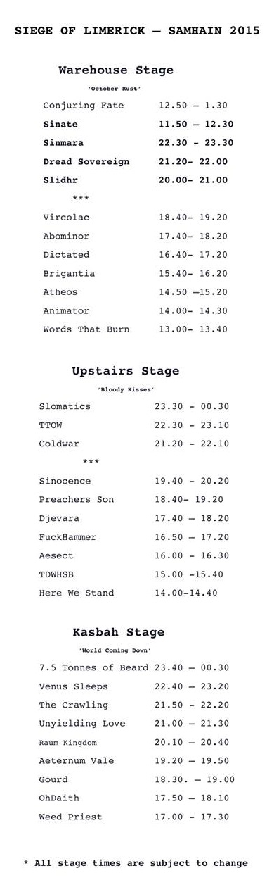 20151025-Siege-stage_times